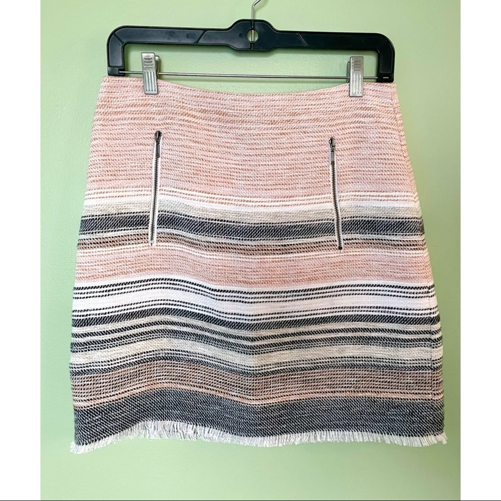 Ann Taylor LOFT tweed mini skirt